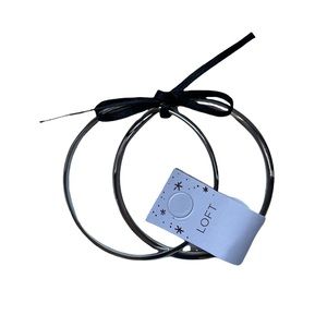 LOFT Silver Bangle Bracelet Set